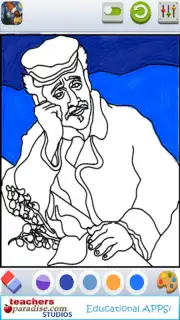 Vincent van Gogh Coloring Book screenshot 7