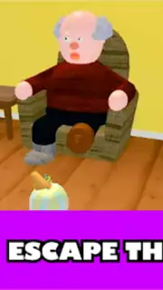Grandpa house horror in roblox screenshot 4