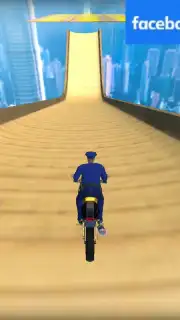 Police Bike Stunts Games screenshot 5