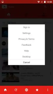 WebTube screenshot 2