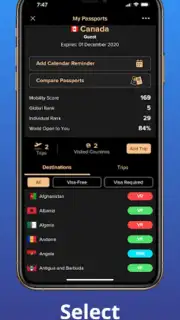 Passport Index screenshot 8