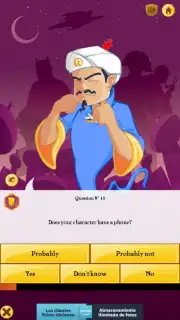 Akinator screenshot 2