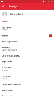 Opera Mini beta screenshot 9