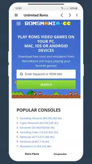 Unlimited Roms screenshot 5