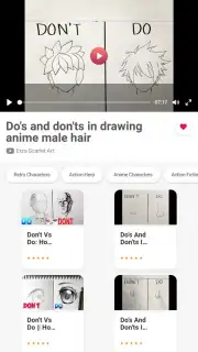 Learn to draw anime screenshot 7