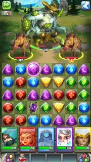 Dragon Strike: Puzzle RPG screenshot 7