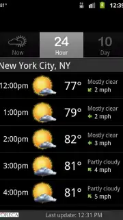 Palmary Weather screenshot 1