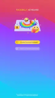 Facemoji Keyboard screenshot 1