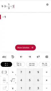 Photomath screenshot 7