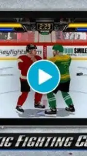 Hockey Fight Lite screenshot 1