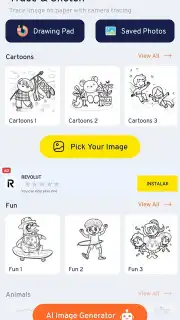 AI Drawing : Trace & Sketch screenshot 1
