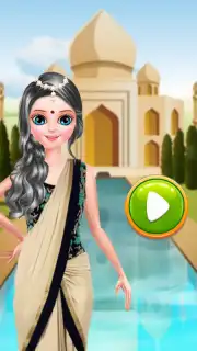Indian Gopi Doll Makeover- Indian Bridal Fashion screenshot 2