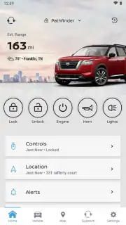 MyNISSAN screenshot 1