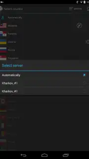 Hideman VPN screenshot 1