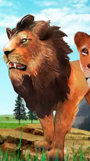 Lion Simulator Animal Games 3d screenshot 3