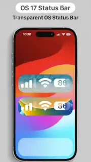 iOS 17 Status Bar screenshot 3