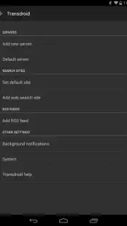 Transdroid screenshot 2