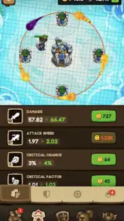 Apexlands- idle tower defense screenshot 4