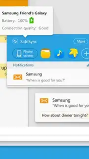 SideSync screenshot 2