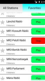 Hungarian Radio Online screenshot 2