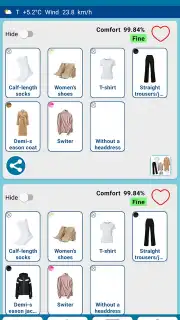 Weather and Wardrobe Assistant screenshot 4