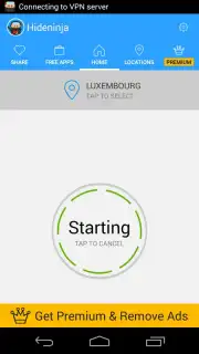 Hideninja Free VPN screenshot 3