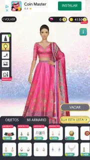 Indian Fashion Dressup Stylist screenshot 13