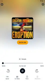 Audible screenshot 13
