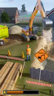 Excavator Truck Simulator Game screenshot 8