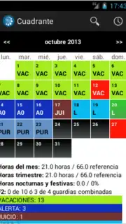 Cuadrante screenshot 2