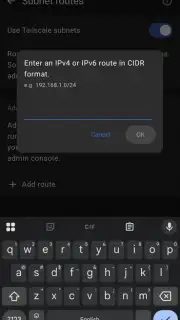 Tailscale screenshot 3