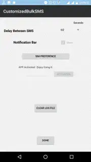 CustomizedBulkSMS screenshot 2