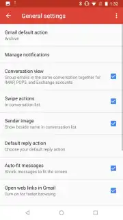 Gmail GO screenshot 5