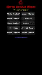 Mortal Kombat Moves screenshot 3