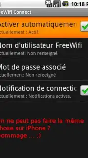 FreeWifi Connect screenshot 2