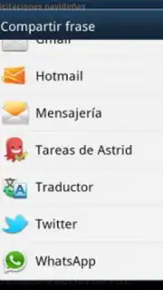 Felicitaciones navideñas screenshot 2