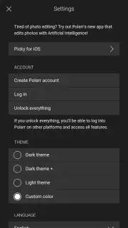 Polarr screenshot 6