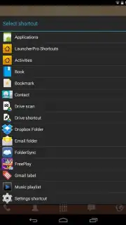 LauncherPro screenshot 1