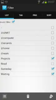 Simpletask Cloudless screenshot 10
