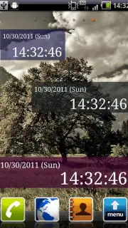 Seconds Clock Widget screenshot 4