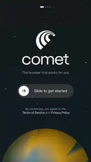 Comet Browser screenshot 12
