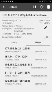CatTorrent screenshot 1