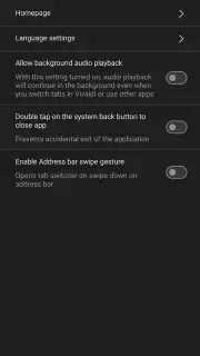 Vivaldi screenshot 7