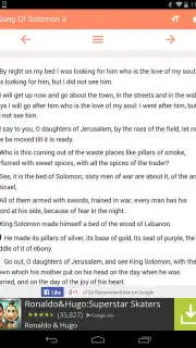 Easy to read Bible screenshot 4