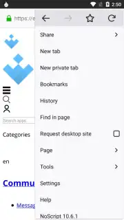 Tor Browser screenshot 16