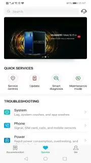 HUAWEI Smart diagnosis screenshot 1