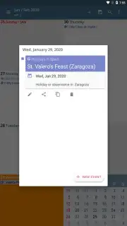 aCalendar screenshot 4