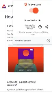 Brave Browser (Beta) screenshot 4