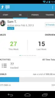 Runkeeper screenshot 4