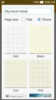 ASUS SuperNote screenshot 3